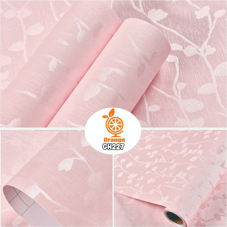 Wallpaper Dinding Motif Elegant Murah Ukuran 45 Cm X 10 M Bahan PVC wallpaper 3d wallpaper dinding kamar tidur Bertekstur Kualitas Super real-GH227
