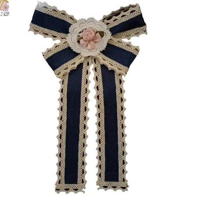 Bagus Dipakai.. Charlotte Brooch || Premium Ribbon Brooch || Bross Pita Korea || Bross Pita Kawaii