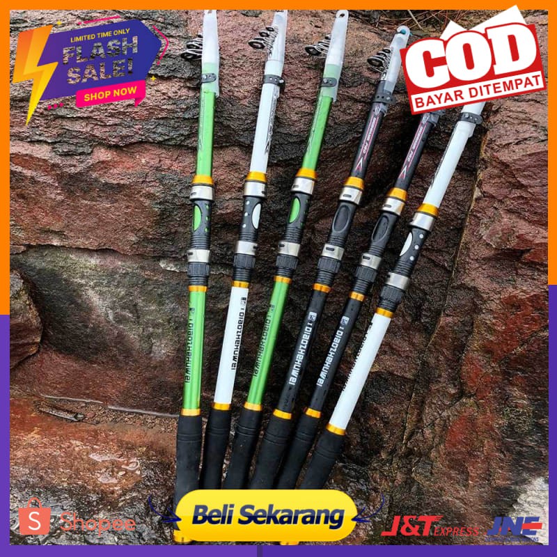 GHOTDA Joran Pancing Portable Carbon Fiber Telescopic - CF3000