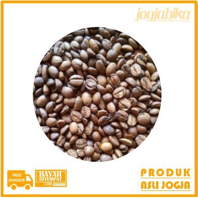 

Jogjabika Kopi Arabika Jawa Merapi Natural Biji Sangrai Roasted Coffee Bean Asli Jogja 1 Kg