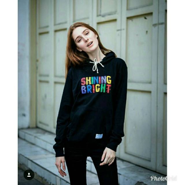 hoodie shining bright fun original premium