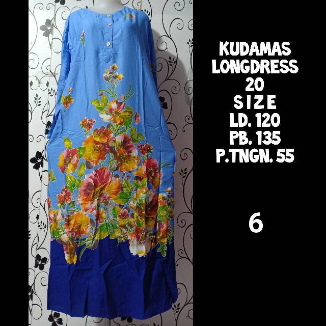Daster LongDress 19  KudaMas(Sarwenda)
