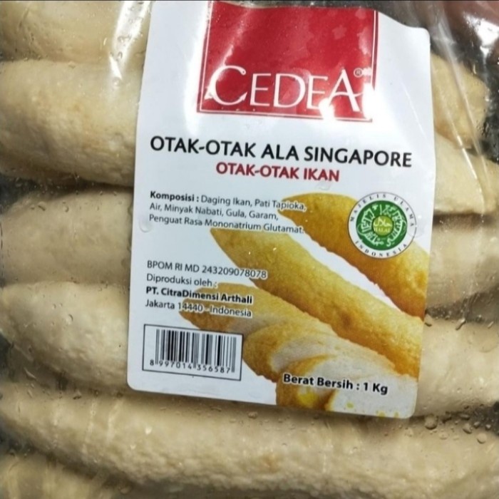 

⭐ COD ⭐ Otak Otak singapore (Fish Cake Cidea)
