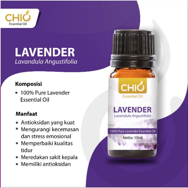 BUY 1 GET 1  chio lavender essential oil 10ml