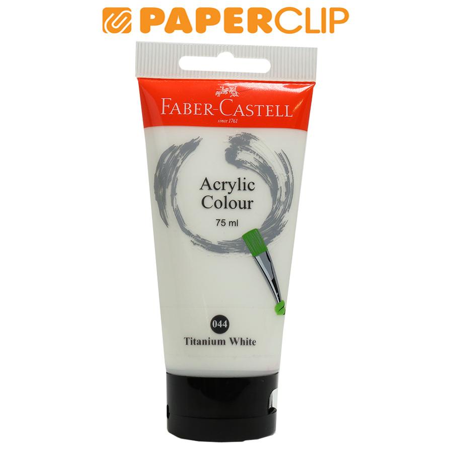 

CAT ACRYLIC FABER CASTELL 187501 75ML TITANIUM WHITE