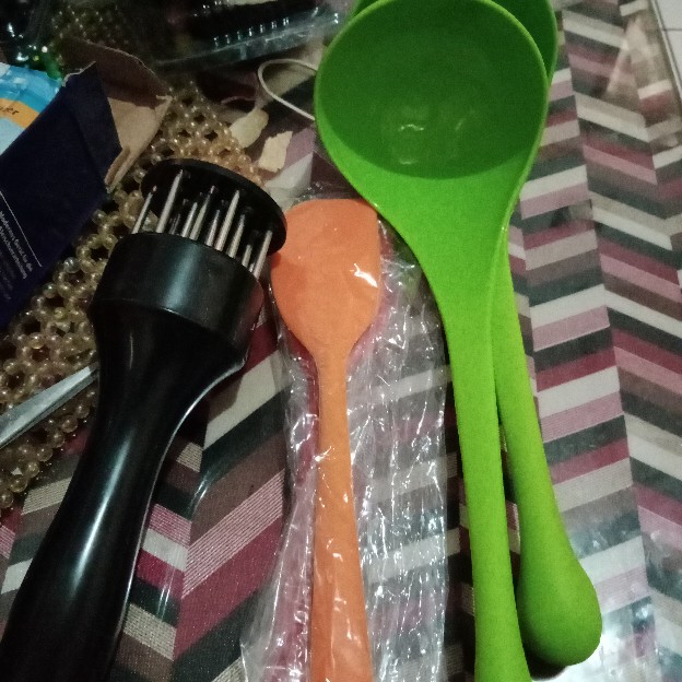 Spatula Silikon Food Grade Alat Masak Tahan Panas Anti Lengket