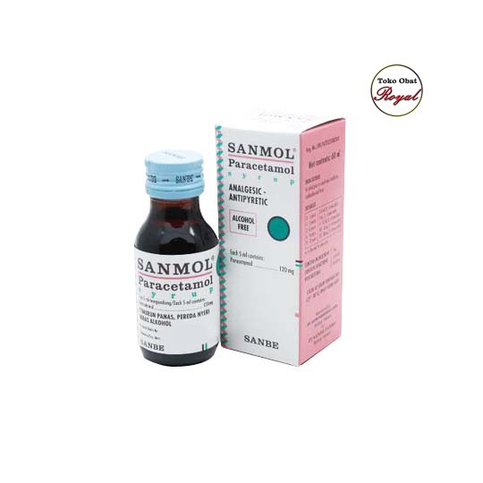 Sanmol Sirup Turun Panas Anak