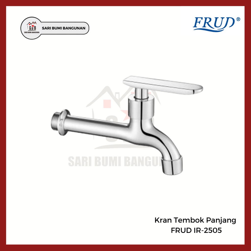 Jual Kran Frud Tembok Panjang Kamar Mandi Long Wall Tap Ir2505 Shopee