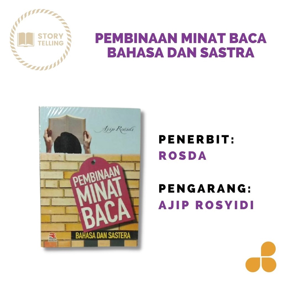 Jual Buku Pembinaan Minat Baca By Ajip Rosyidi Shopee Indonesia 6397