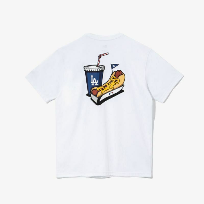KAOS New Era MLB LA metallic tim Logo tshirt