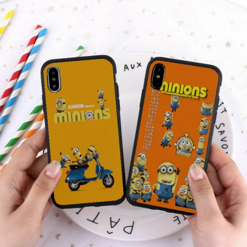 SOFT CASE MINION OPPO F11 F11 PRO F9 F7 A5S A3S A5 A9 A12 A31 2020 A1K A83 A71 A39  RENO 2 2F 3 4