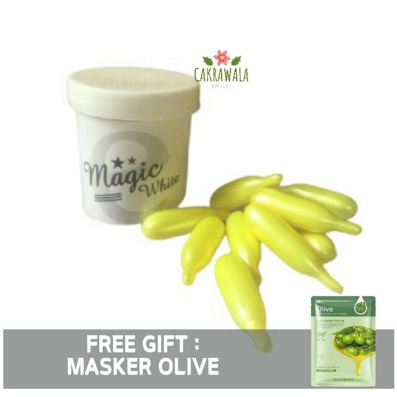 MAGIC WHITE CREAM TURBO - VITAMIN WAJAH TURBO - ANIMATE CREAM TURBO - CREAM VITAMIN TURBO