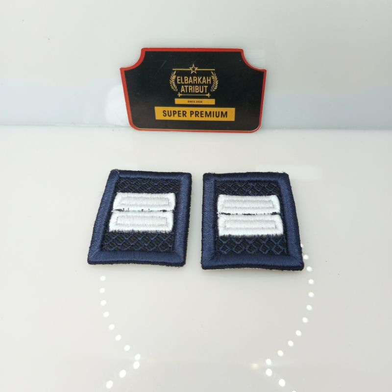 PANGKAT PDL KUMHAM 2B POLSUSPA KEMENKUMHAM IMIGRASI BORDIR MOTIF TIMBUL ORIGINAL ELBARKAH SUPER PREMIUM
