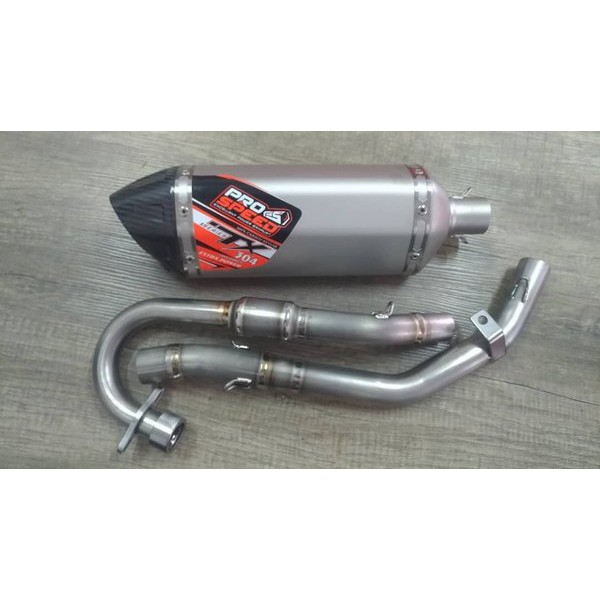 KAWASAKI KLX D-Treker 230 PROSPEED Racing New TX Series Slip On Full System Muffler Exhaust Knalpot