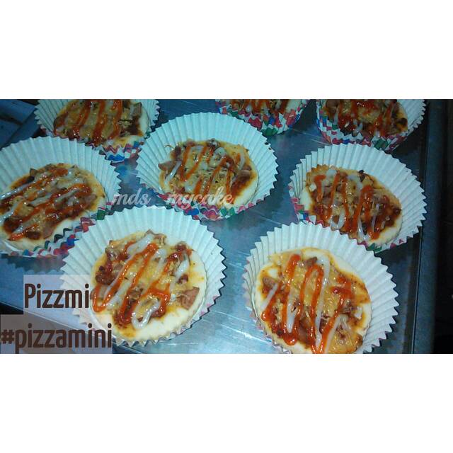 

Pizza mini sosis #pizzmiis. HALAL