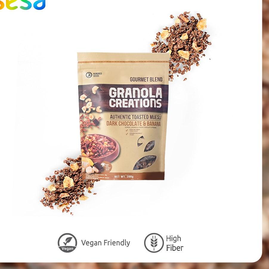 

Cekout sekarang--Hundred Seeds - Granola Creations Chocolate & Banana 200 g