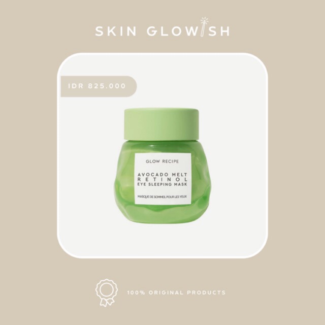Glow Recipe Avocado Melt Retinol Eye Sleeping Mask