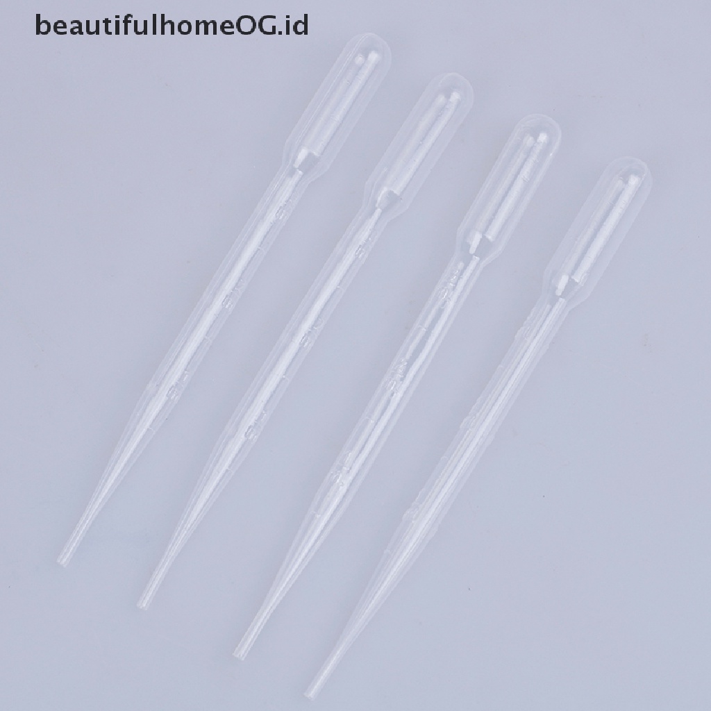 4 Pcs Pipet dropper Cat Bahan Plastik Ukuran 3ml