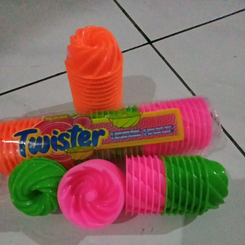 Cetakan roti kukus, cetakan Twister, cetakan kue no.1