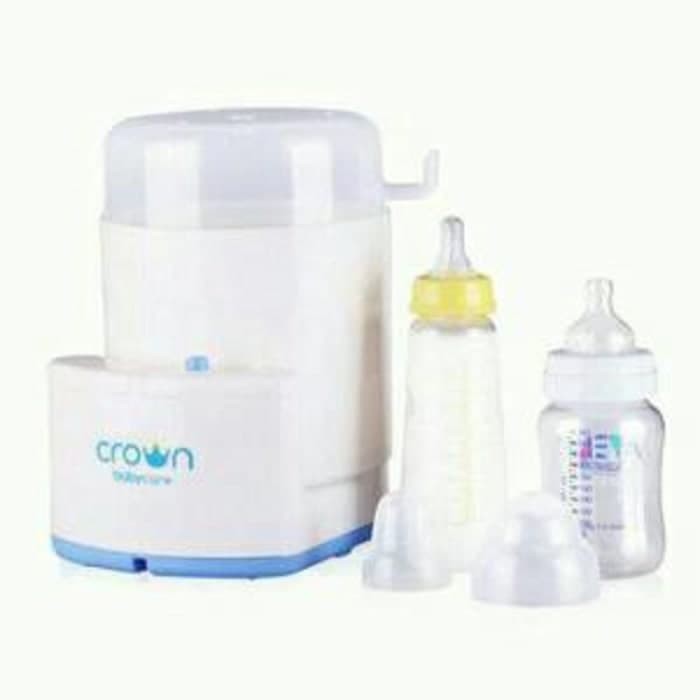 steril Crown Steril 3 Botol bottles sterilizer peralatan bayi baby