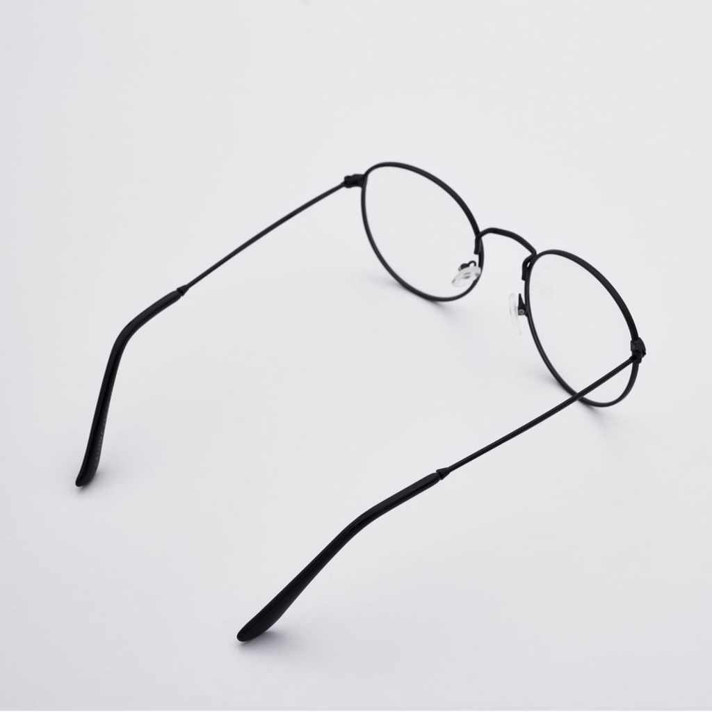 Promo Kacamata Lensa Minus Jarak jauh 0.50 - 4.00  Pria Wanita Unisex Frame 0val Murah-4