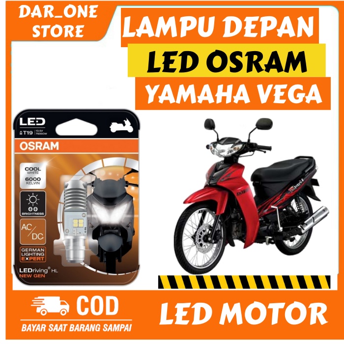 LAMPU DEPAN LED OSRAM MOTOR YAMAHA VEGA ORIGINAL