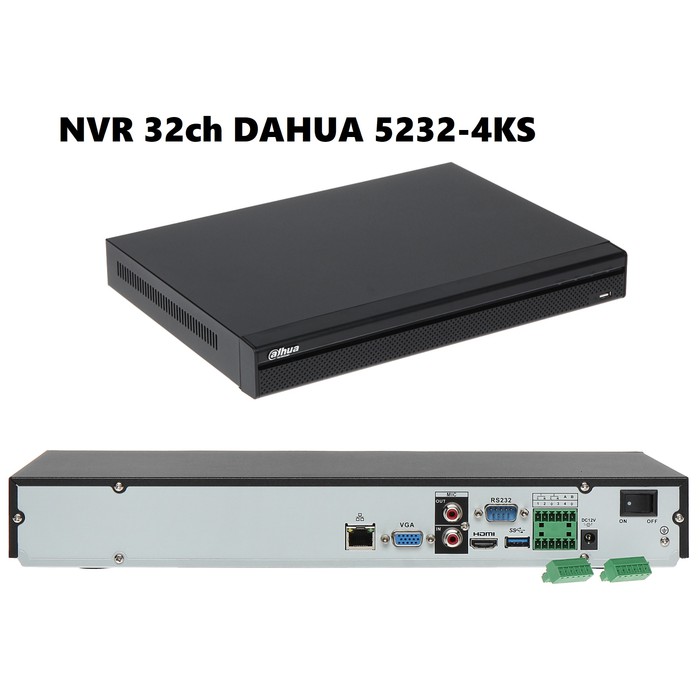 NVR 32ch DAHUA NVR5232-4KS2 ( NVR DAHUA )