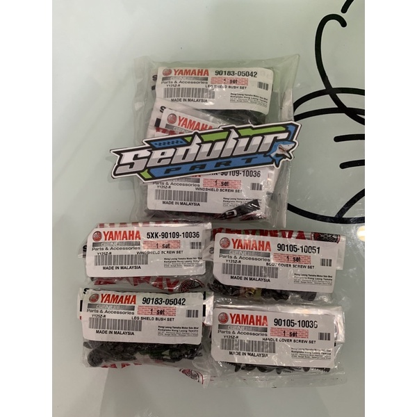 BAUT BODY SET SCREW SET YAMAHA 125Z ZR ORIGINAL YGP