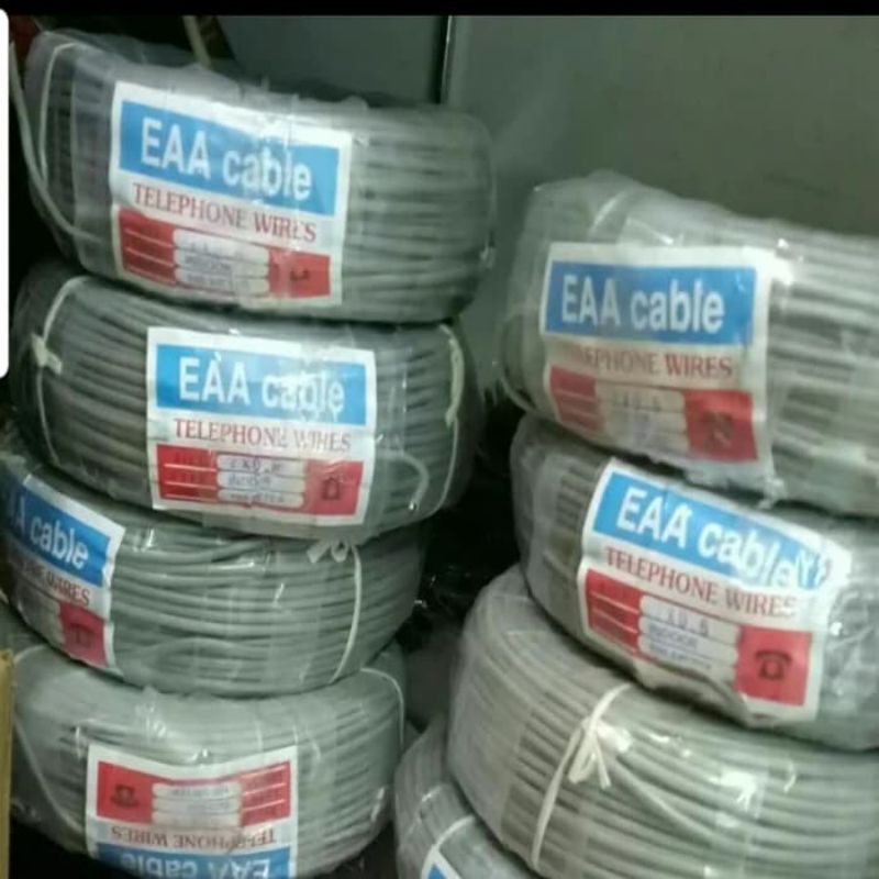 Kabel Telp/Walet isi 2 merk eaa Tembaga Murni