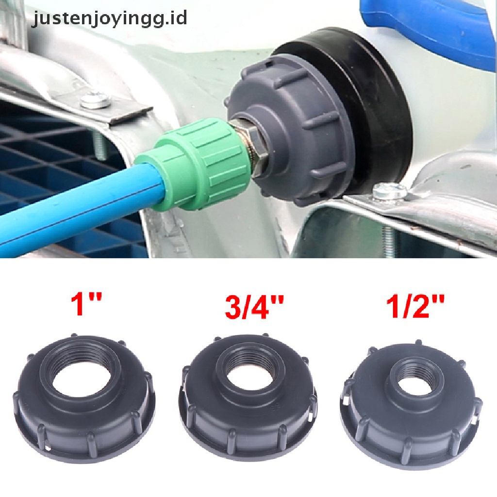 Adapter Konektor Tangki IBC S60X6 Ke 1 / 2 &quot;3 / 4&quot; 1 &quot;