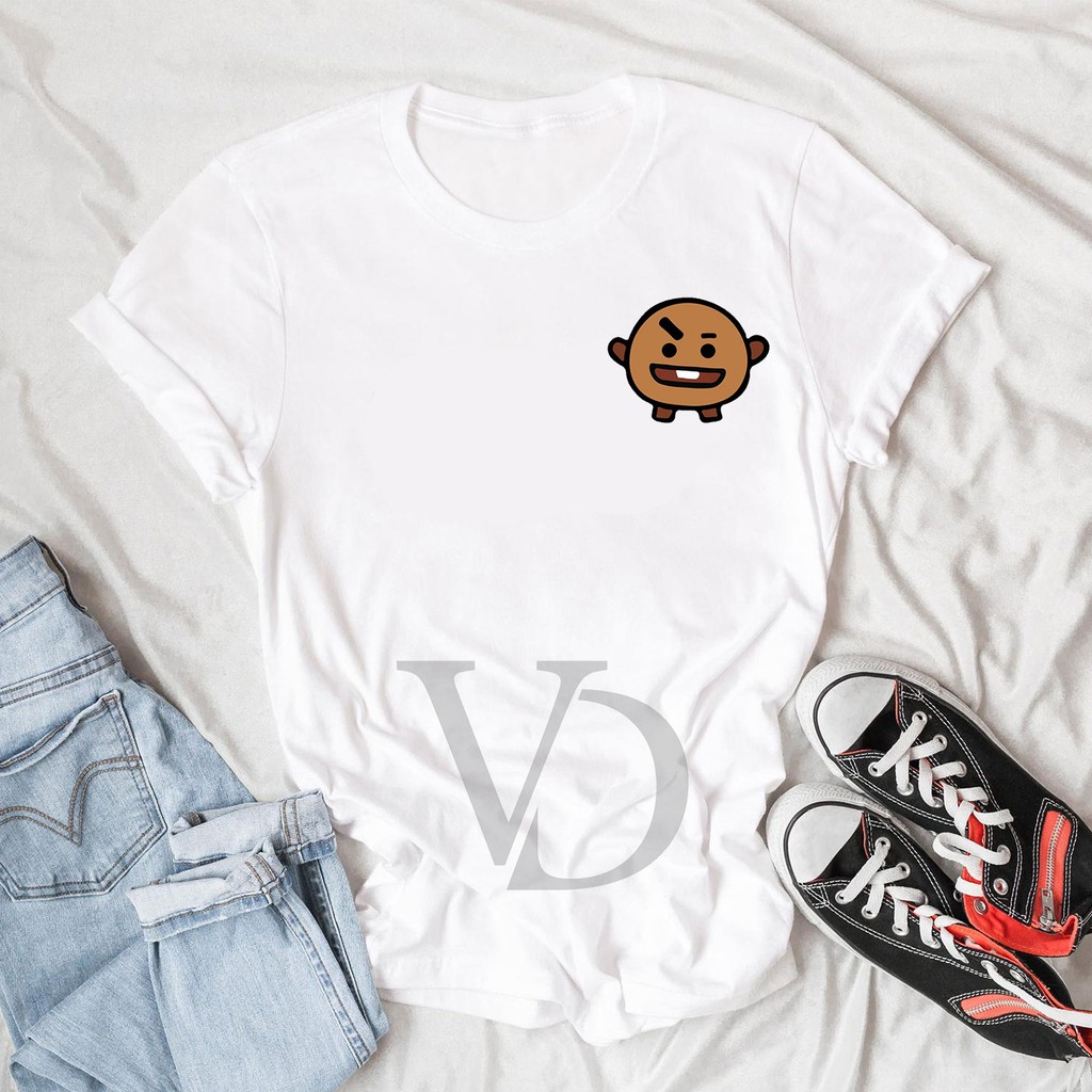 Kaos Tumblr BT21 Shooky/Kaos BT21 Shooky/Tshirt BT21 Shooky / KAOS KOREA