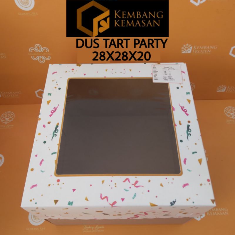 

10pcs Dus party 28x28x20