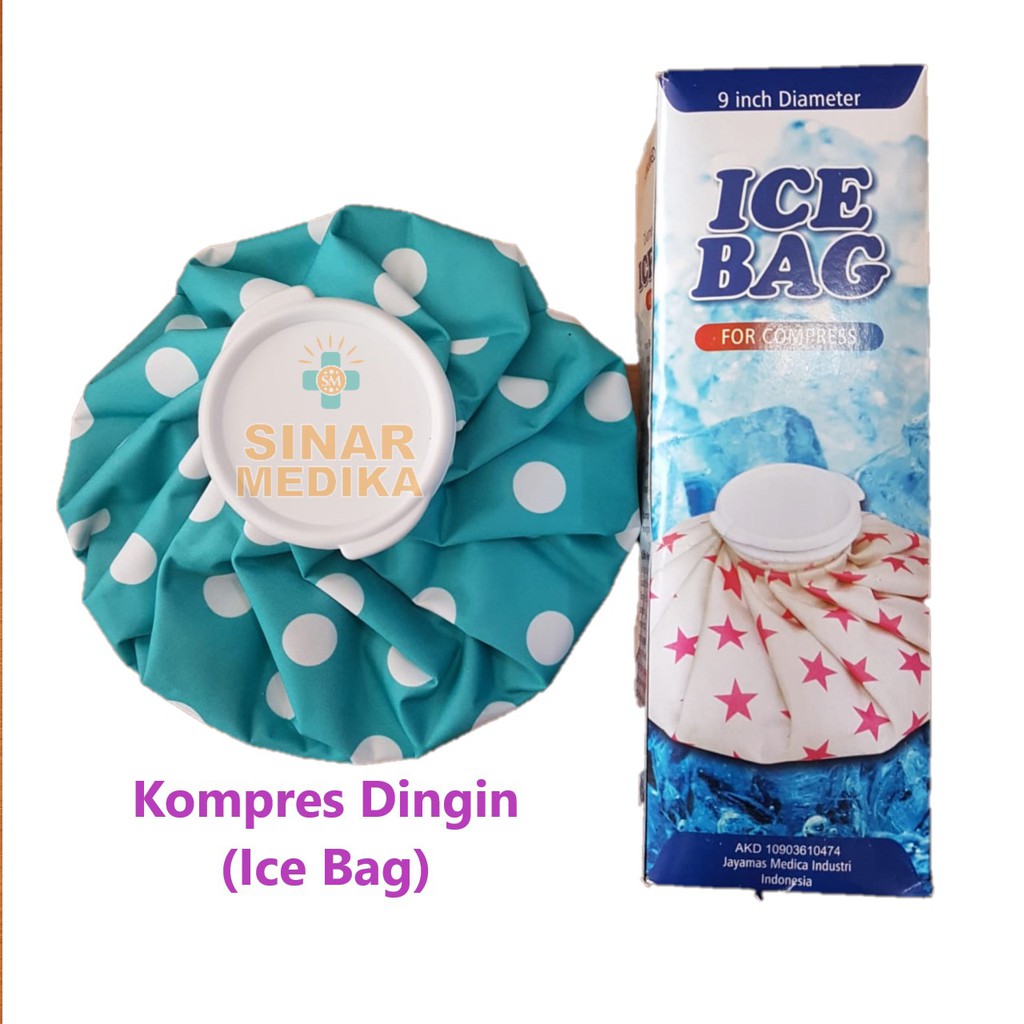 ICE BAG . KOMPRES ES .  KOMPRES DINGIN . ALAT UNTUK KOMPRES ES BATU . BULI DINGIN . KANTONG KOMPRES