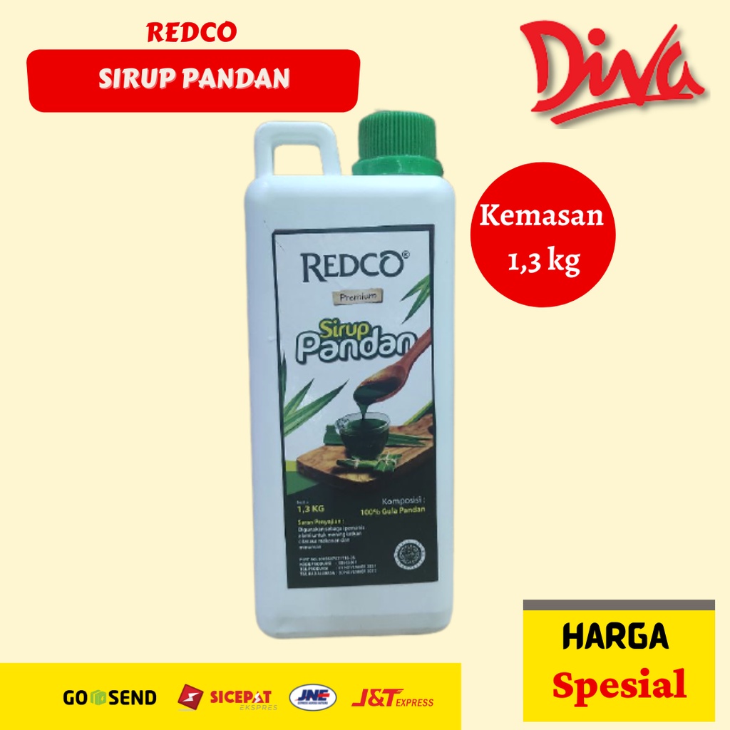 

[1,3] Redco Sirup pandan Premium / Redco Pandan Syrup Botol