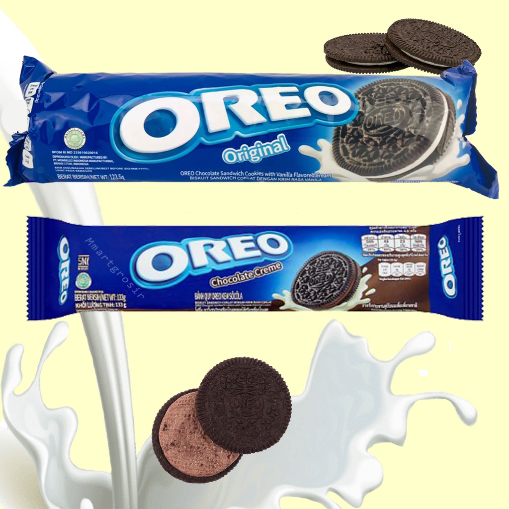 BISKUIT OREO ORIGINAL &amp; OREO CHOCOLATE 138g / 119,6g