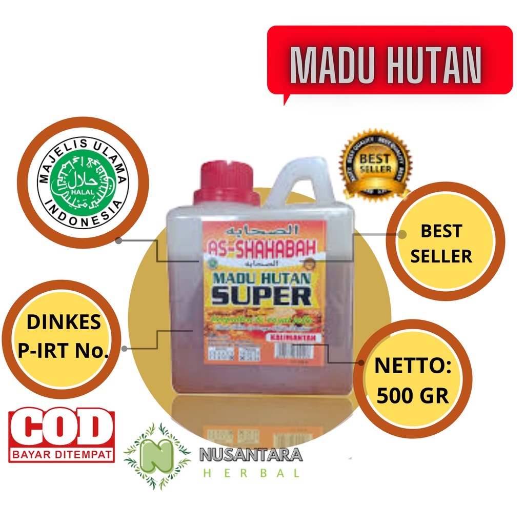 

MADU MURNI SUPER ASLI HUTAN KALIMANTAN SEHAT HERBAL ORGANIK KAYA MULTIVITAMIN BEEPOLEN ROYAL JELLY