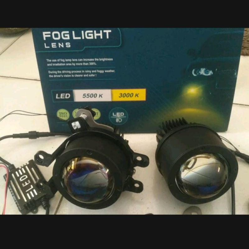 lampu biled foglamp 3inc 45 wat pajero,innova,avanza,fortuner