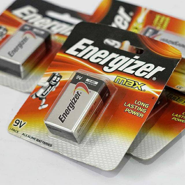 Baterai kotak 9v alkaline energizer max