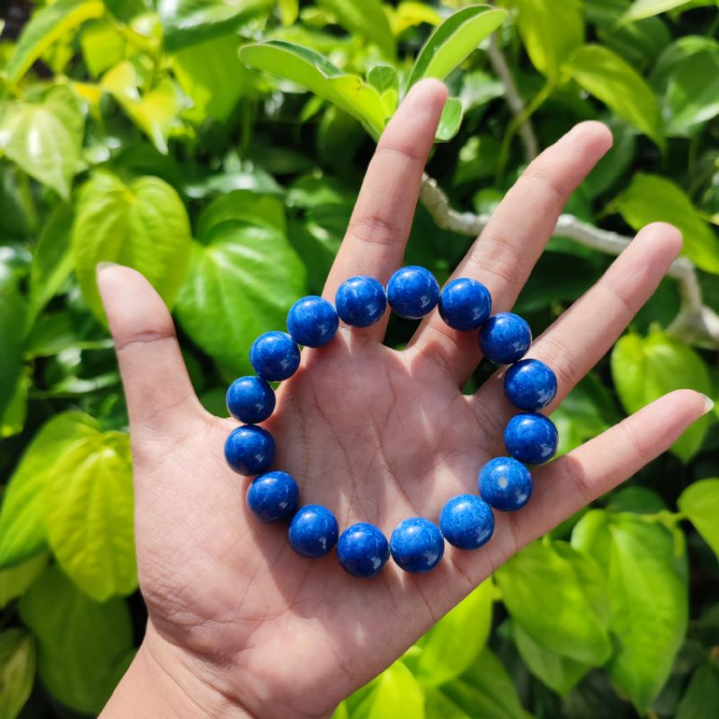 Gelang Marjan Biru Size 12mm,14mm,16mm 100% Original