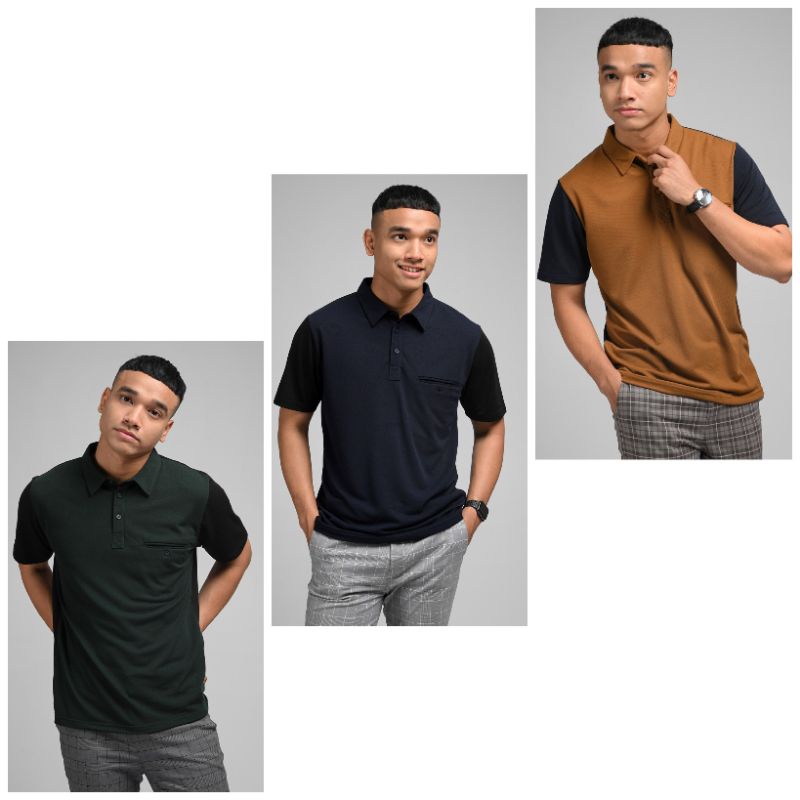 EAZYDRY POLO TWO TONE PREPPSTUDIO