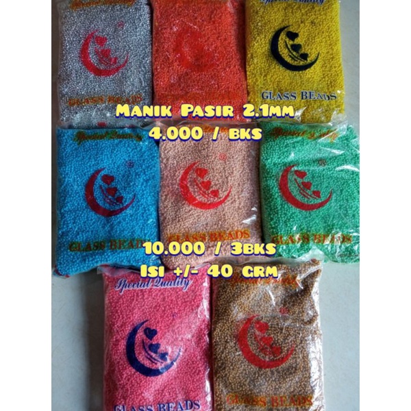 Manik Pasir Payet Pasir Mutiara Pasir Manik Mote Pasir