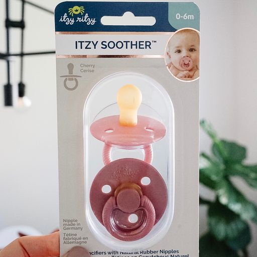 Itzy Ritzy Soother Natural Rubber Pacifier 2Pack | Empeng