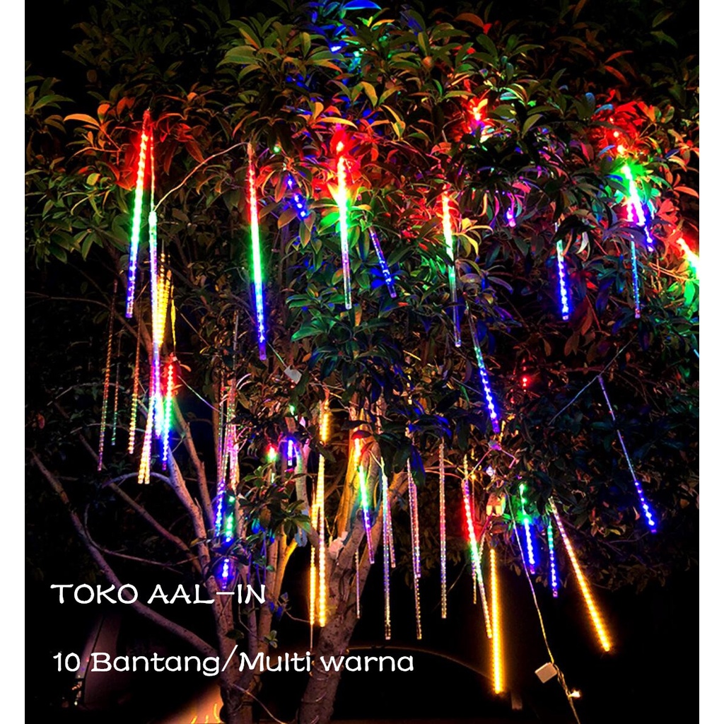 Lampu meteor LED/ Lampu meteor rain waterproof/ Lampu pohon/ Lampu nat