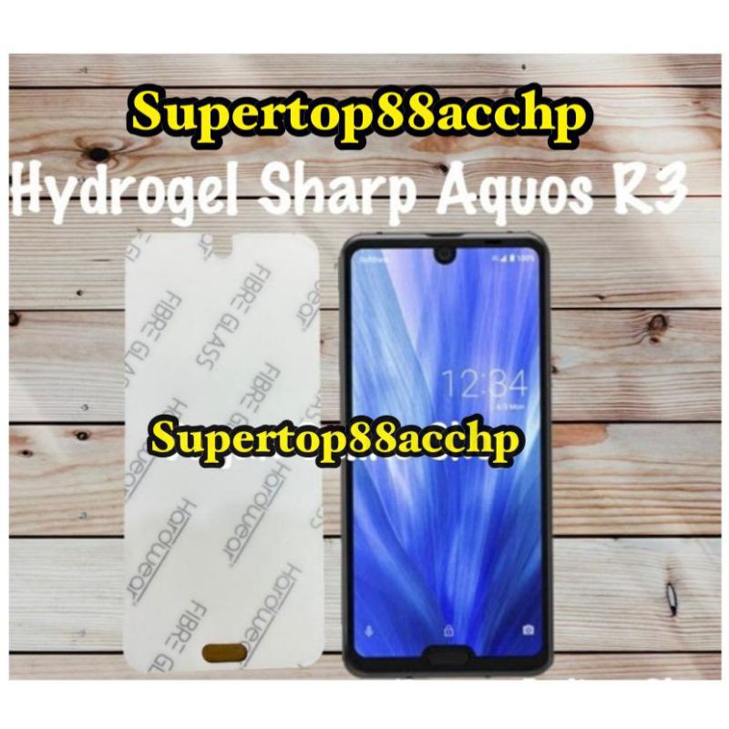 Anti Gores Sharp Aquos R3 Hydrogel Full Screen Protector