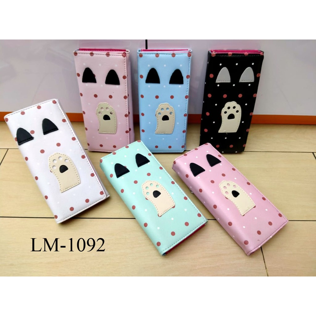 DOMPET PANJANG WANITA IMPORT #DOMPET PANJANG #DOMPET KOREA LUCU LM-1092