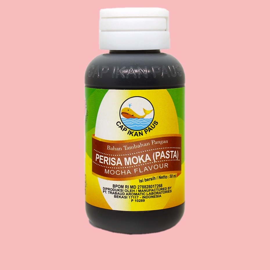 

Perisa Moka Pasta Cap Ikan Paus 50 ML