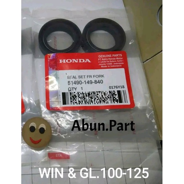 Sil Skok Depan Original Honda AHM.Honda WIN ,GL.100-125