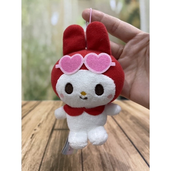 my melody boneka/boneka my melody kacamata/my melody plush/my melody