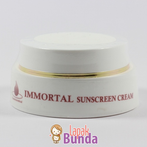 SUNSCREEN CREAM NORMAL IMMORTAL CREAM SIANG UNTUK WAJAH KULIT NORMAL