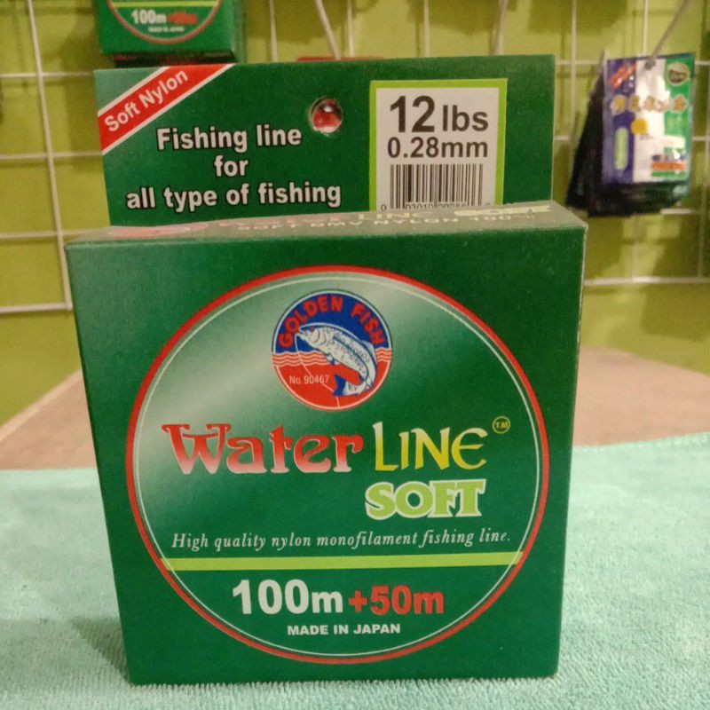 benang pancing water line soft nylon